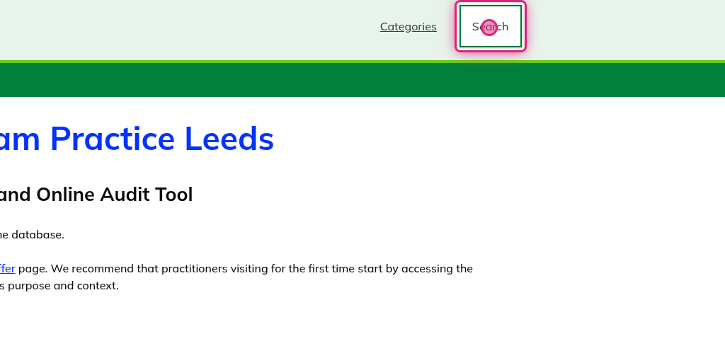 Screenshot of step 2, click on Search