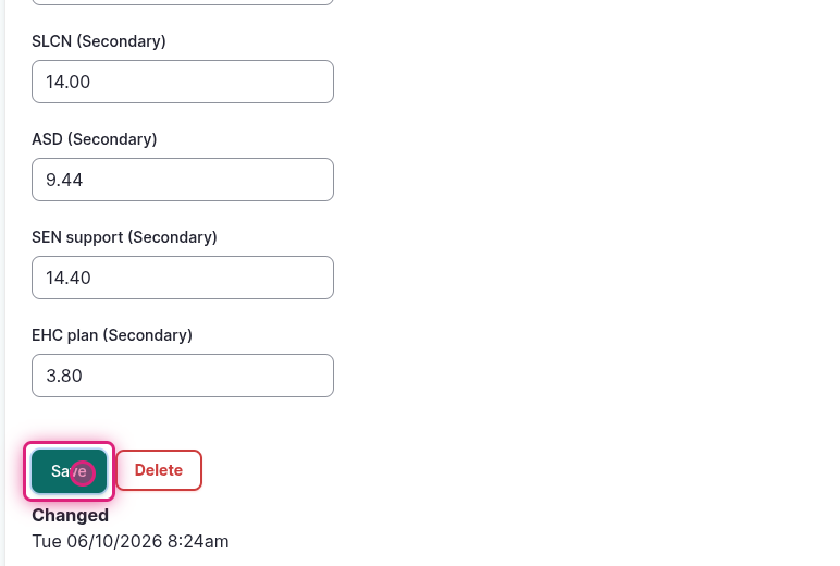 Screenshot of step 5, click on highlight