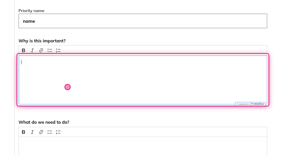Screenshot of step 6, complete Why is this important?