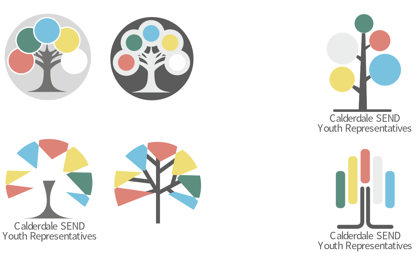 Various ideas for the logo